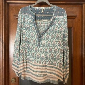 Spell & the Gypsy rare oracle sage blouse sz S